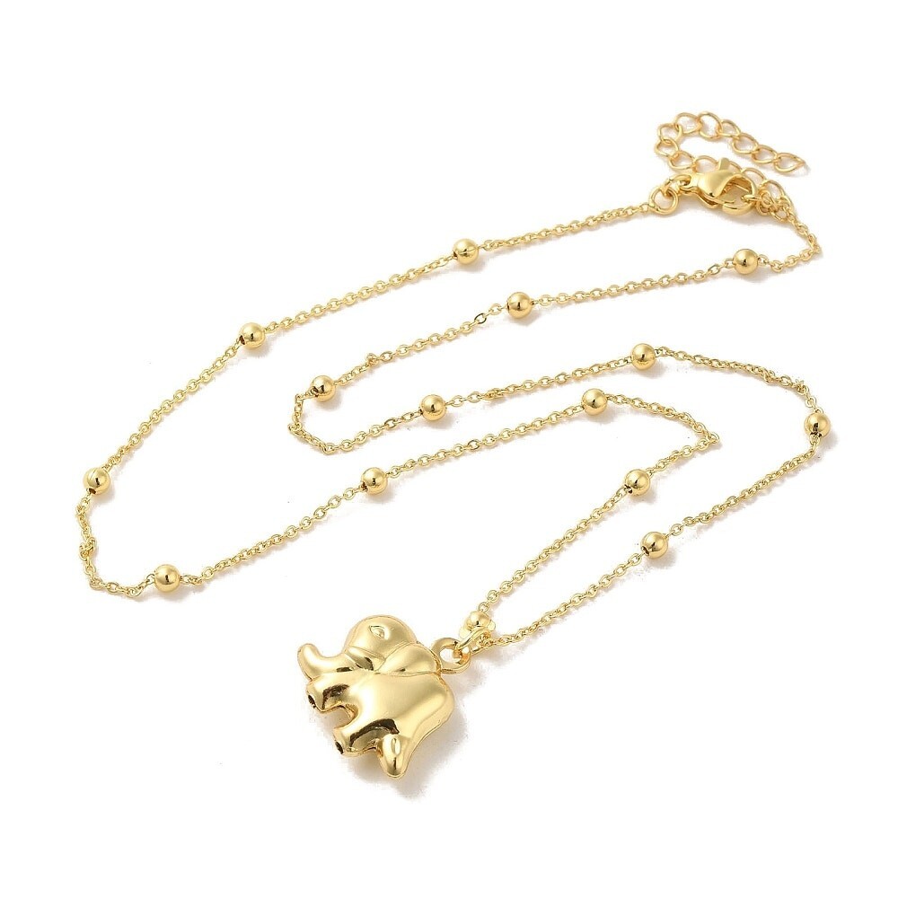 Elephant Pendant Necklace