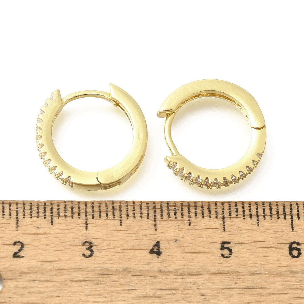 Pretty Little Huggie Hoops