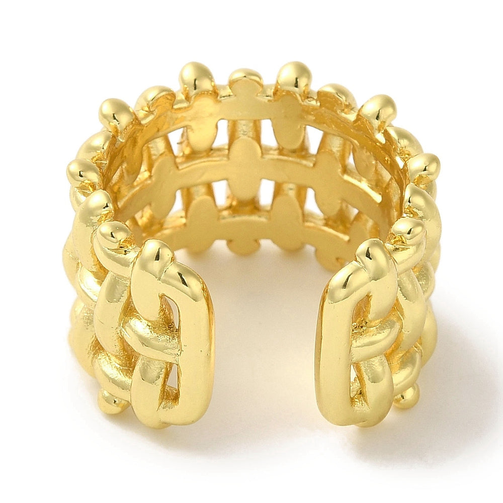 Chunky Wide Woven Ring