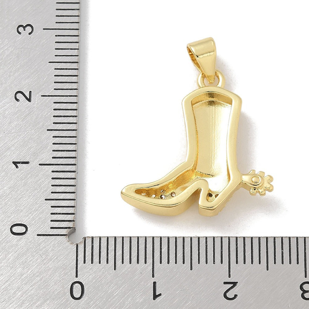 Cowboy Boot Necklace - Selling Fast!
