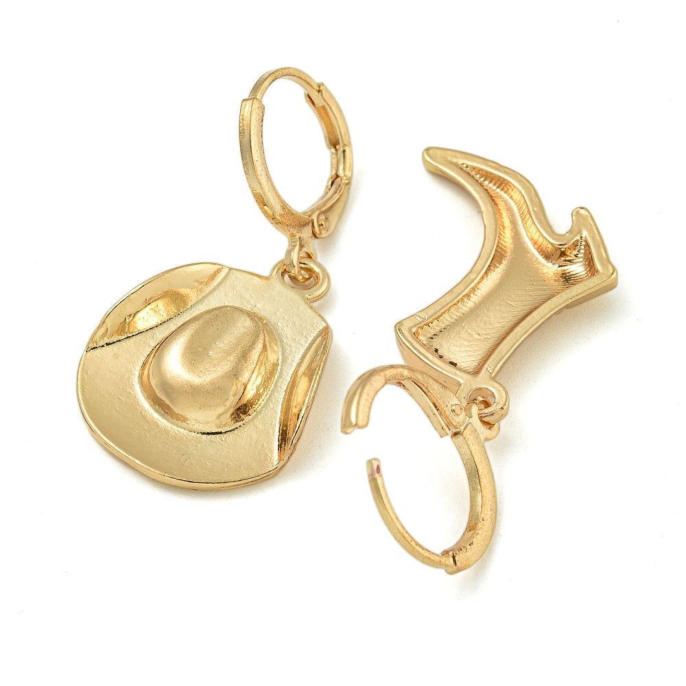 Cowboy Boot and Hat  Earrings