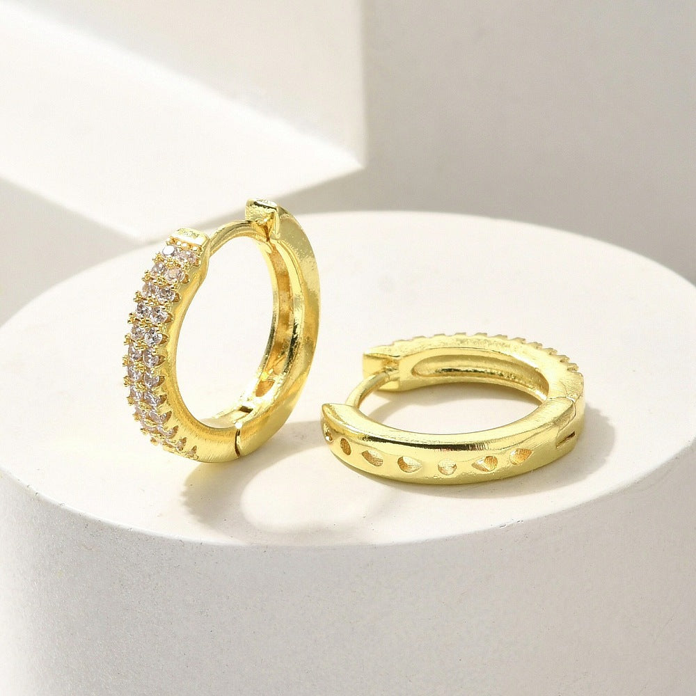 Pretty Little Huggie Hoops