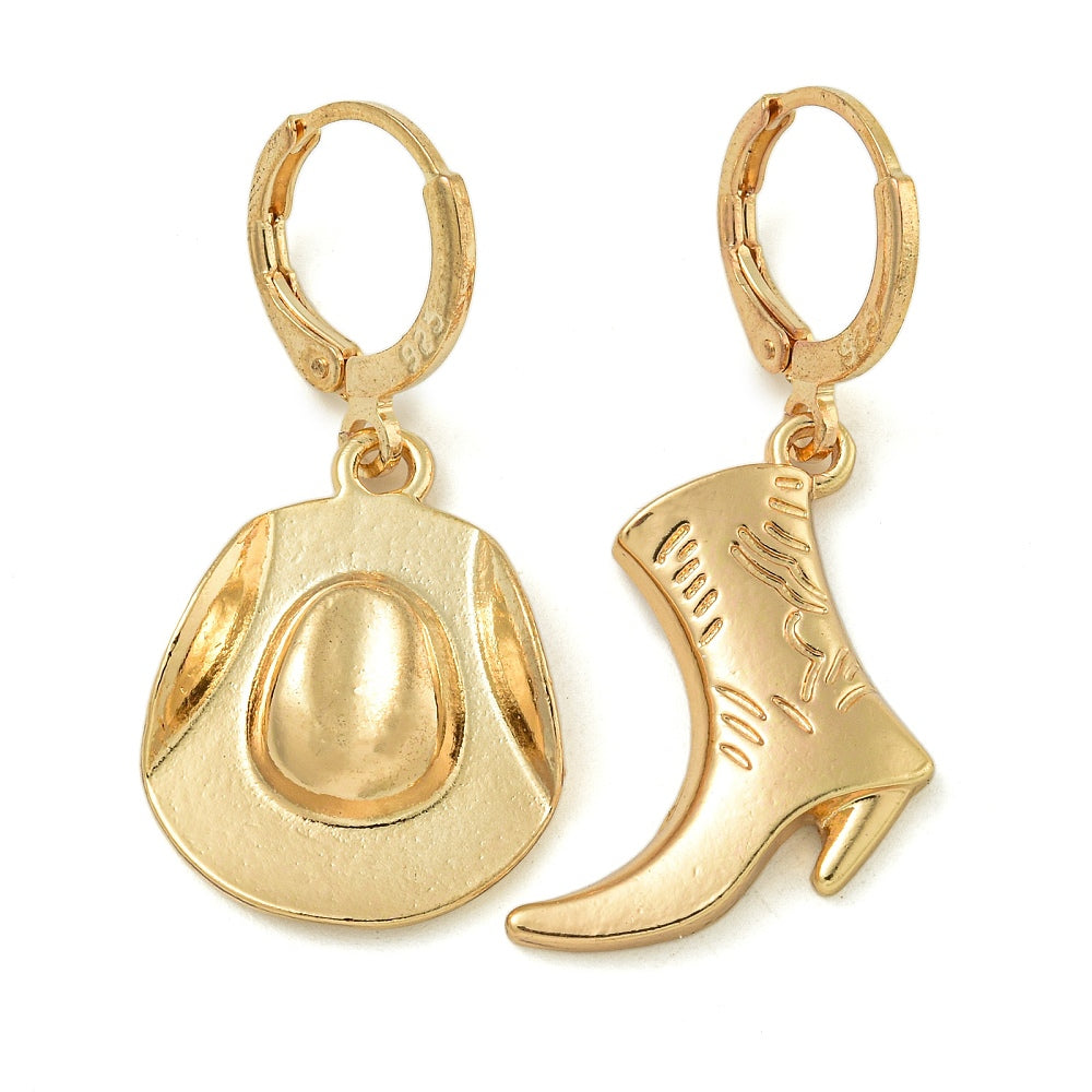 Cowboy Boot and Hat  Earrings